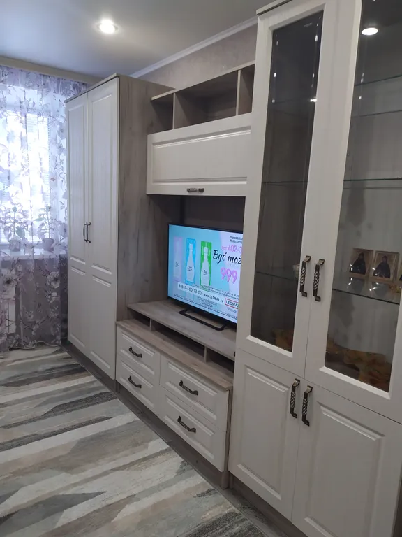 Квартира однокомнатная на улице Симанина, 40 м², Дивеево — спальня, фото 3