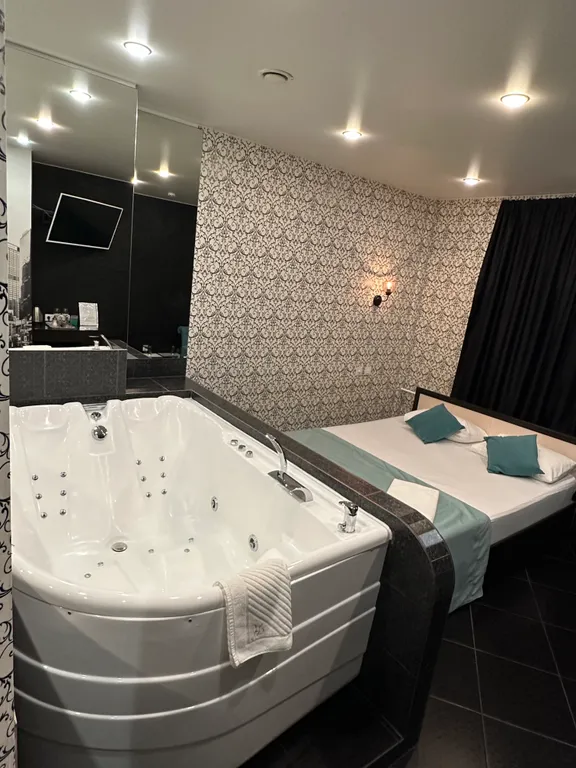 Двухместный номер с 1 кроватью люкс