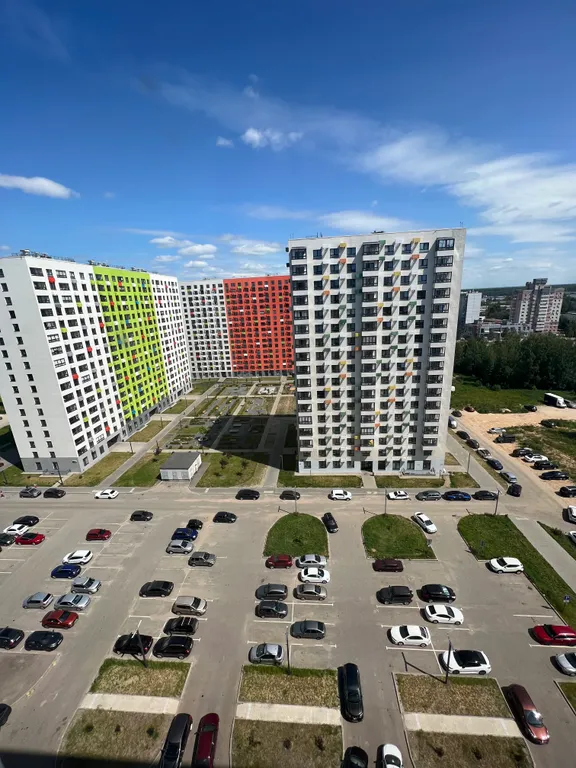 Квартира однокомнатная на улице Лескова, 36 м², Ярославль — вид из окна, фото 2