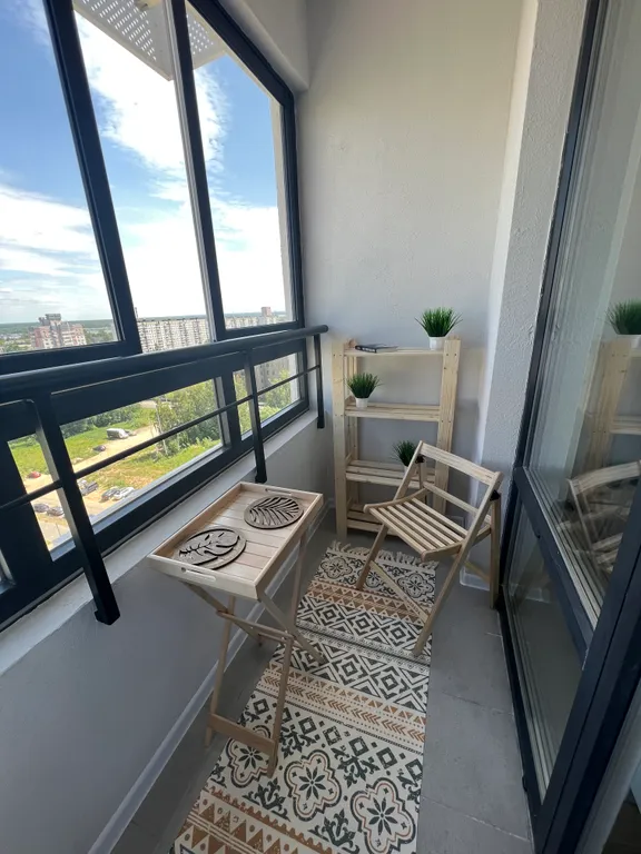 Квартира однокомнатная на улице Лескова, 36 м², Ярославль — вид из окна, фото 3