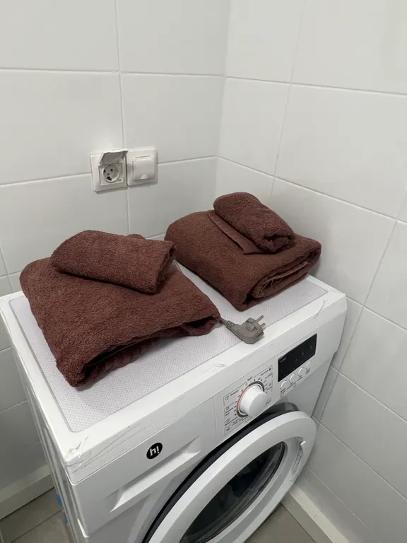 Квартира однокомнатная на улице Лескова, 36 м², Ярославль — ванная комната, фото 3