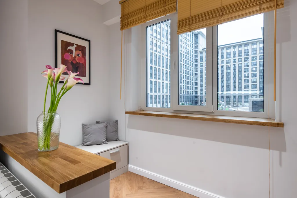 Дизайнерский апартаменты у метро Динамо с видом на двор-парк