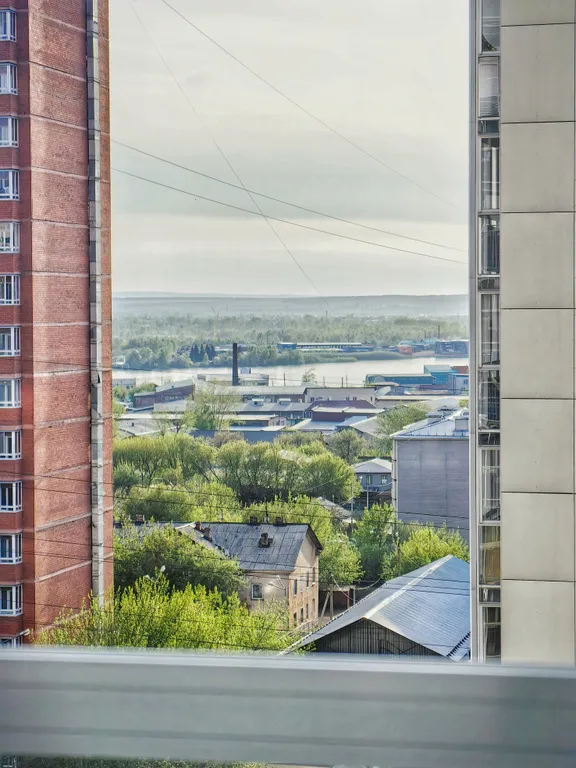 Студия однокомнатная в Куйбышевском, 40 м², Иркутск — вид из окна, фото 6