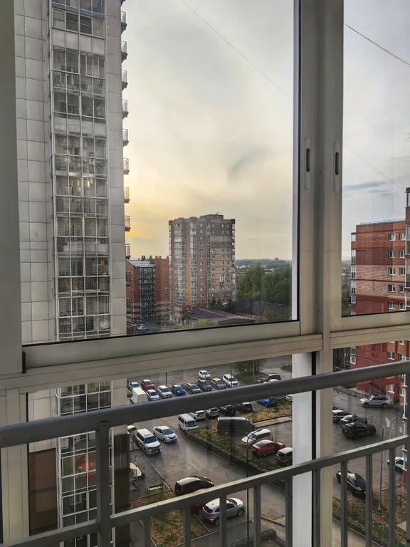 Студия однокомнатная в Куйбышевском, 40 м², Иркутск — вид из окна, фото 7