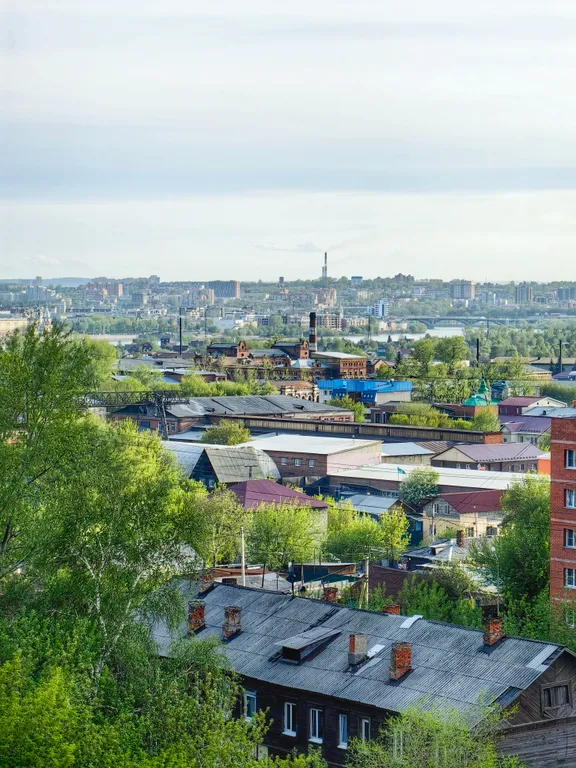 Студия однокомнатная в Куйбышевском, 40 м², Иркутск — вид из окна, фото 2