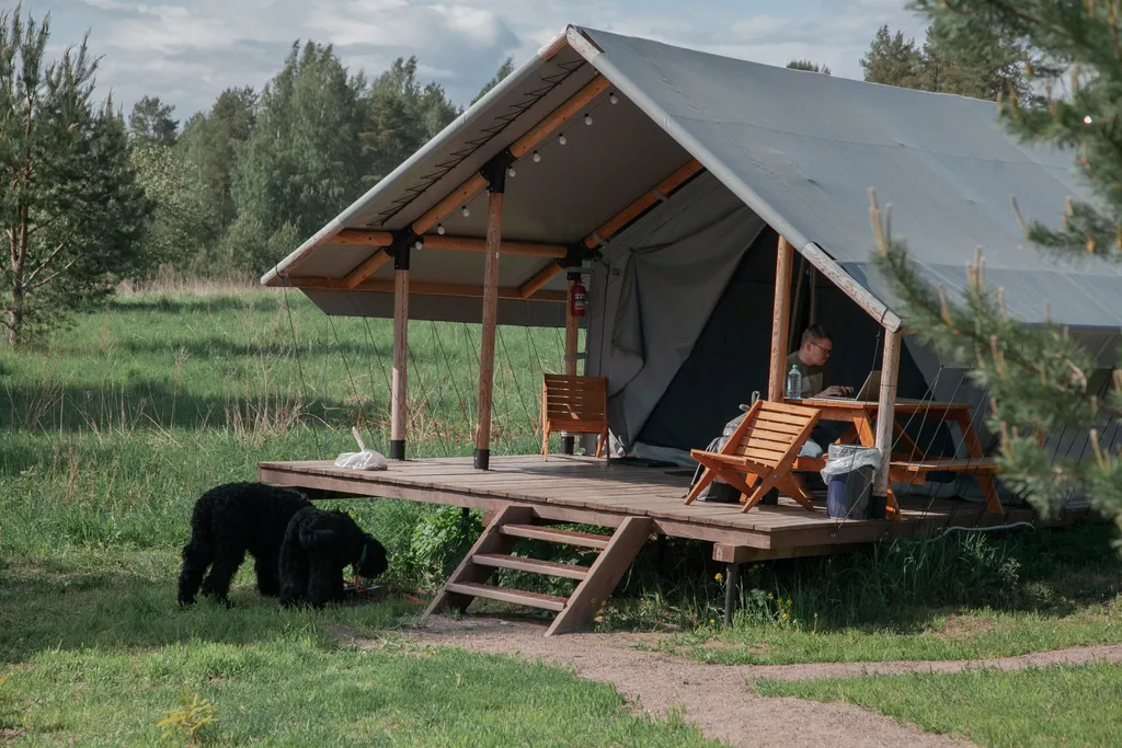 Сафари-тент Тент-хаус для влюбленных