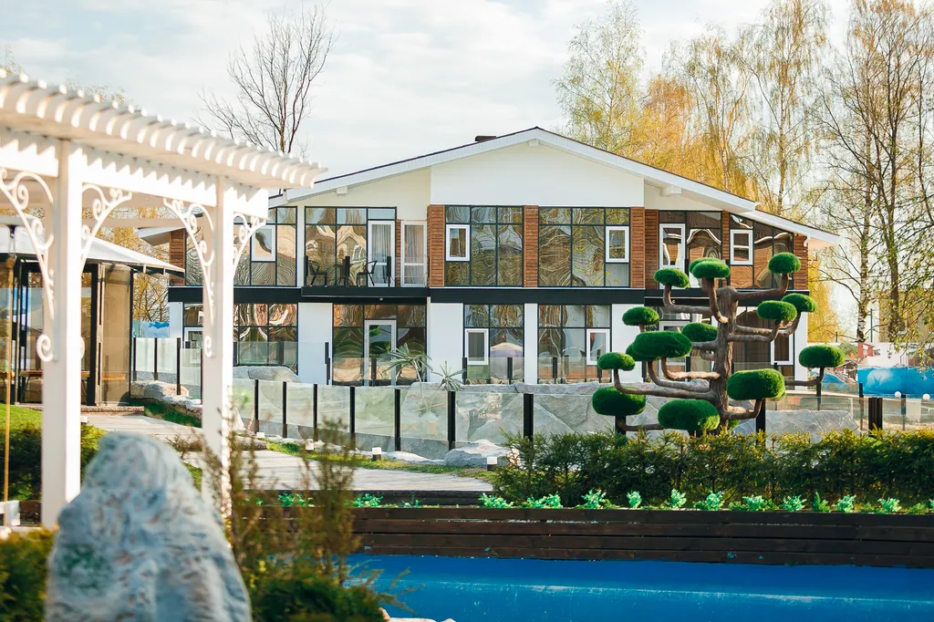 Дом шале-коттедж повышенной комфортности