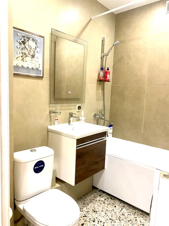 Квартира однокомнатная на улице Луговой, 40 м², Великий Новгород — фото 11
