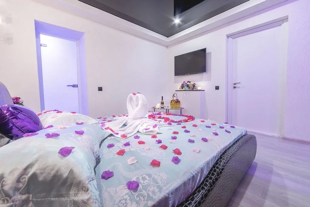 Двухместный номер с 1 кроватью комфорт с джакузи