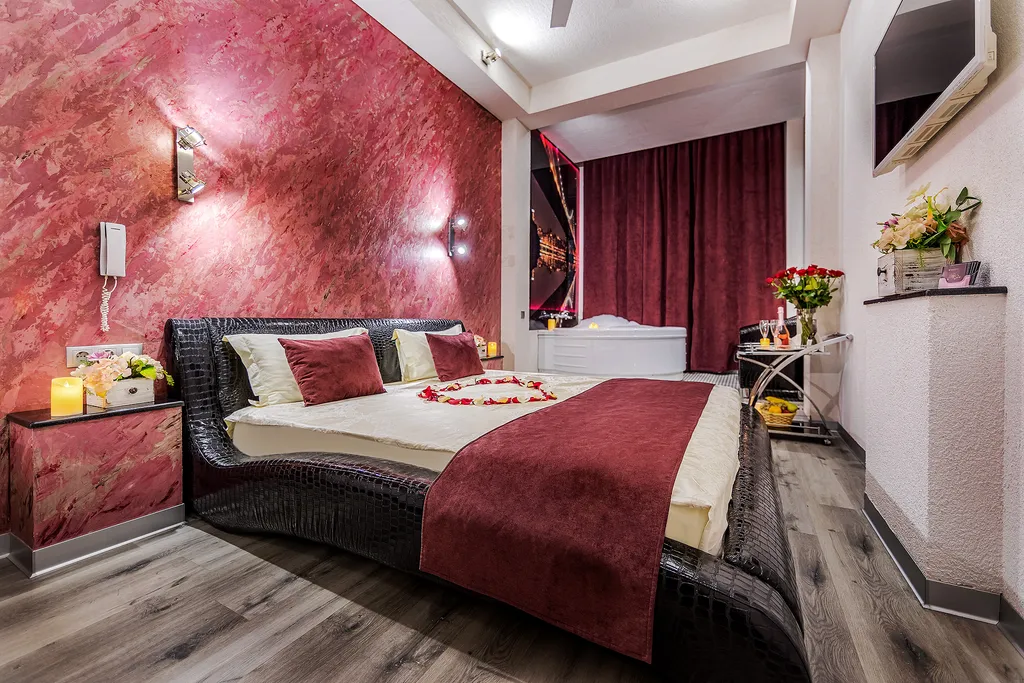 Двухместный номер с 1 кроватью комфорт с джакузи