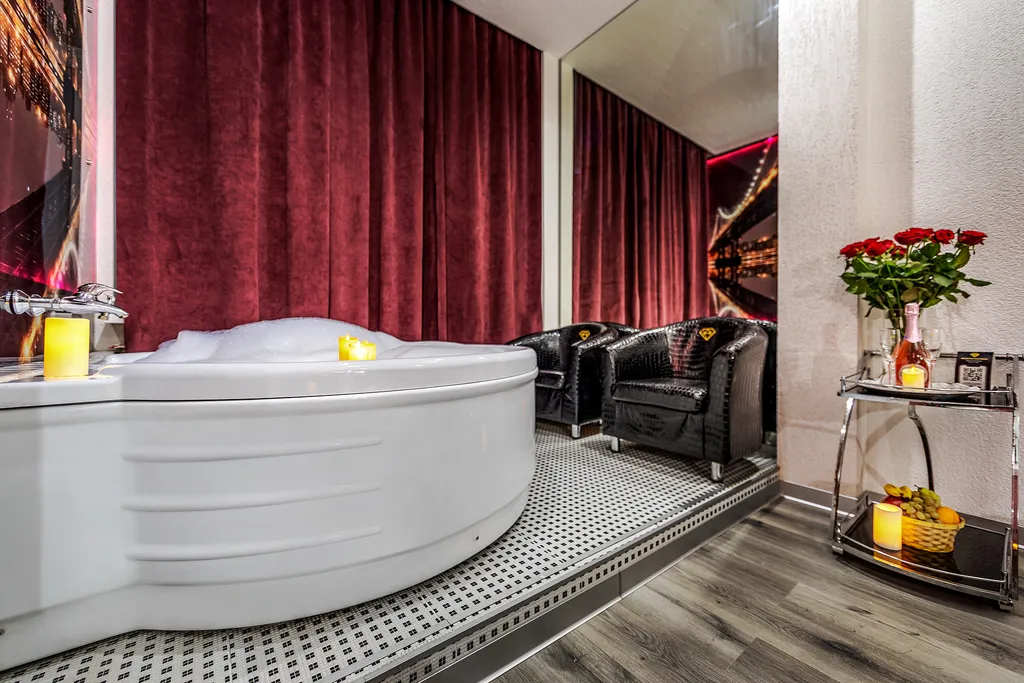 Двухместный номер с 1 кроватью комфорт с джакузи