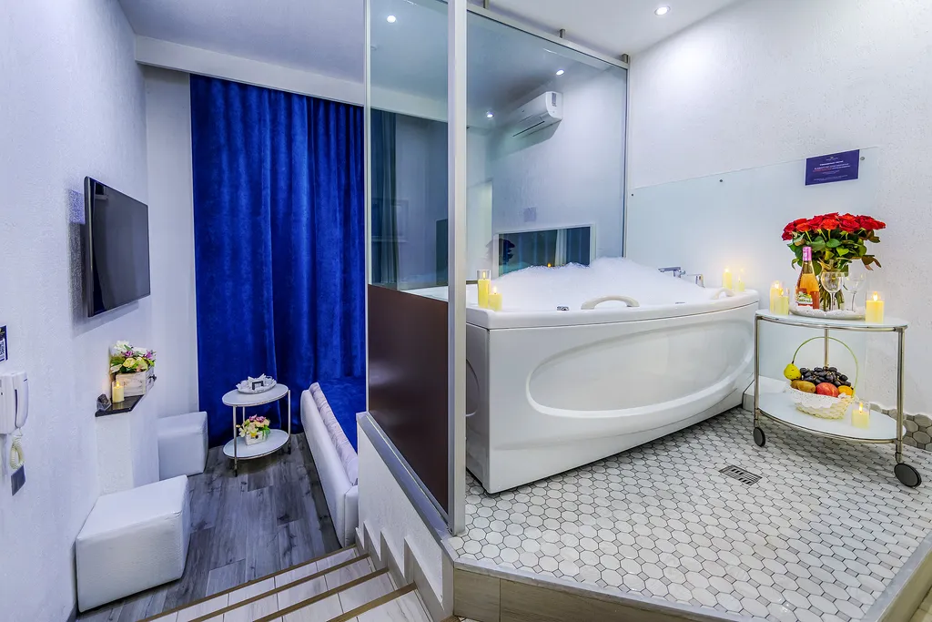 Двухместный номер с 1 кроватью комфорт с джакузи