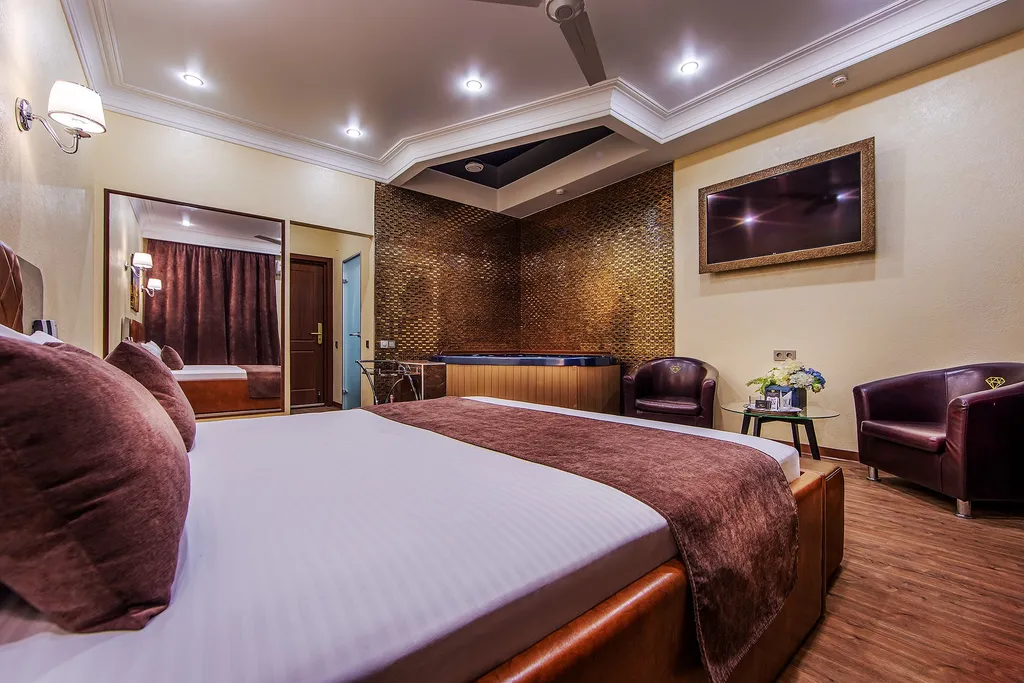 Двухместный номер с 1 кроватью комфорт со SPA-ванной или джакузи