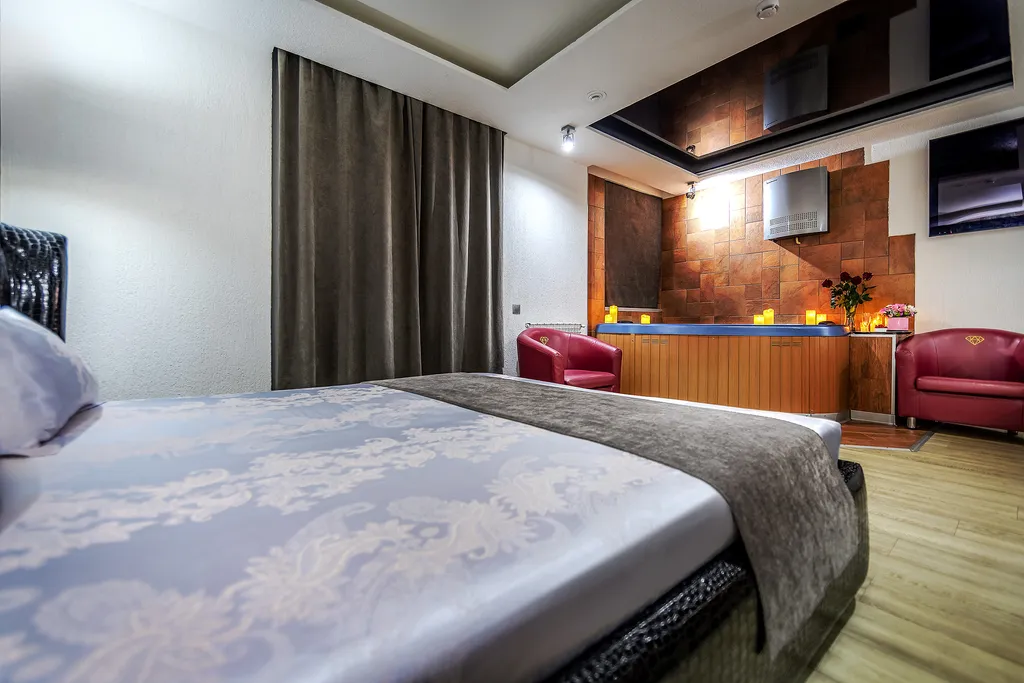 Двухместный номер с 1 кроватью люкс со spa - ванной