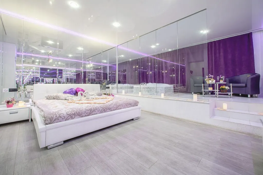 Двухместный номер с 1 кроватью люкс с джакузи