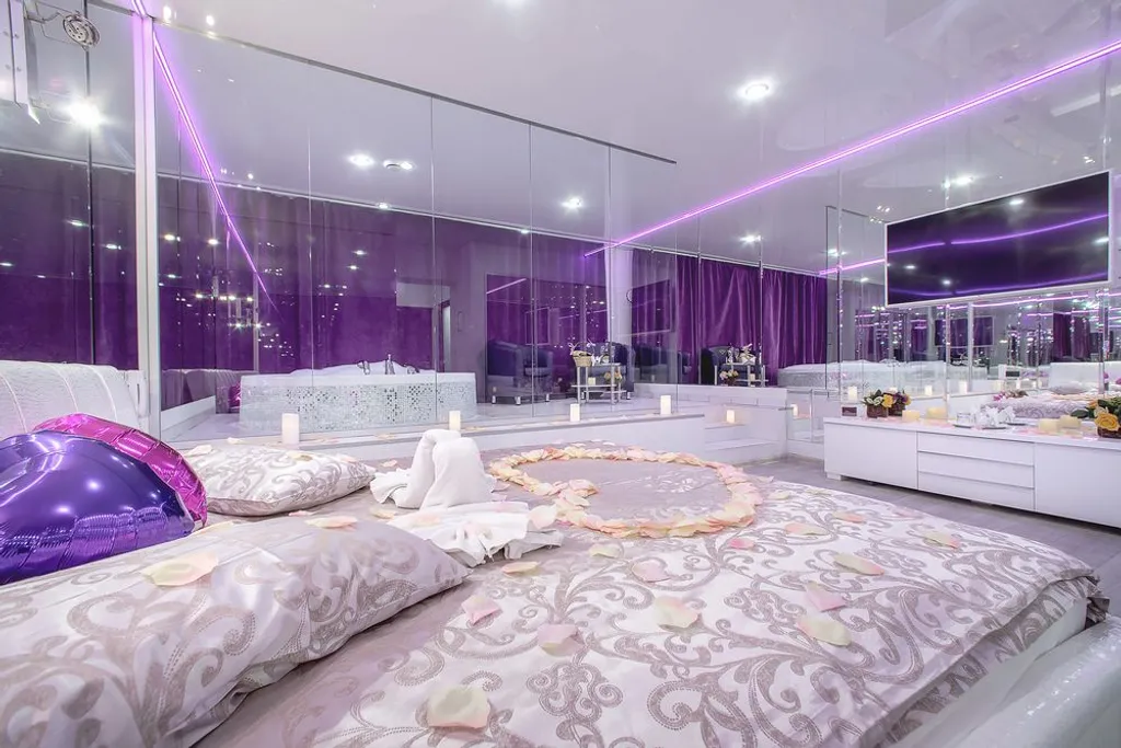 Двухместный номер с 1 кроватью люкс с джакузи