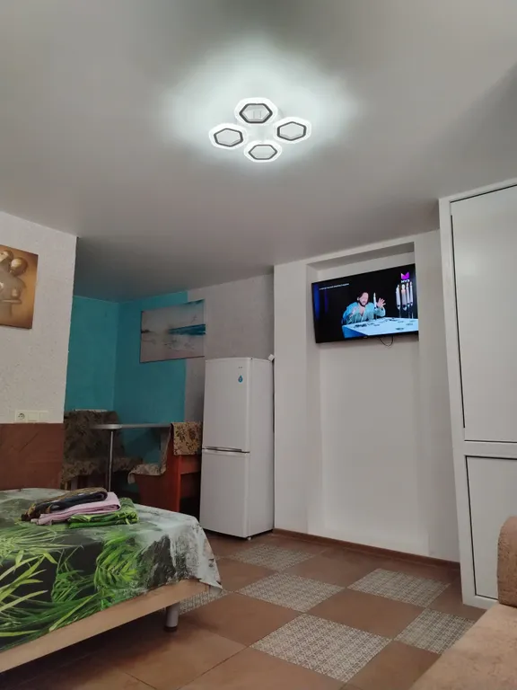 Студия однокомнатная на улице Яна Фабрициуса, 25 м², Сочи — спальня, фото 2