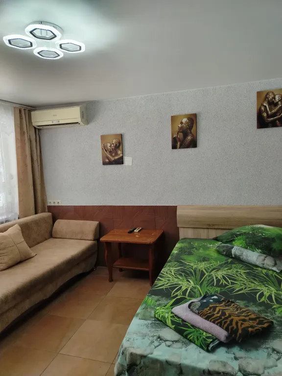 Студия однокомнатная на улице Яна Фабрициуса, 25 м², Сочи — спальня, фото 3