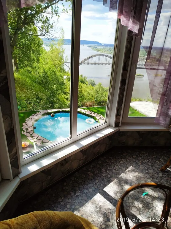 Дом 10-местный в деревни Сартаково, 110 м², Нижний Новгород — вид из окна, фото 4