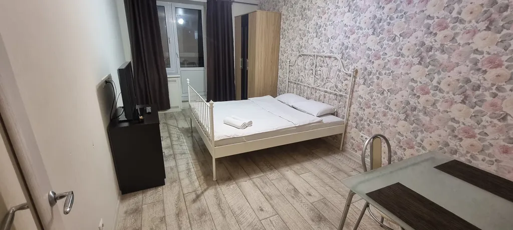 Квартира однокомнатная на улице Хлебозаводской, 40 м², Ивантеевка — спальня, фото 5
