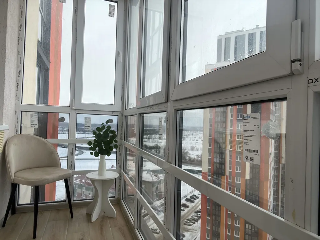 Апартаменты однокомнатные на улице Быстрецкой, 45 м², Рязань — вид из окна