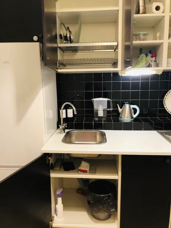 Квартира однокомнатная у Ясенево, в Ясенево, 30 м², Москва — кухня, фото 5