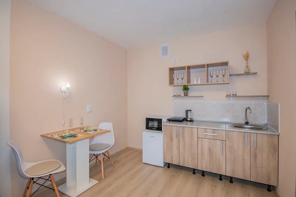 Квартира однокомнатная в Академическом, 38 м², Екатеринбург — кухня, фото 4