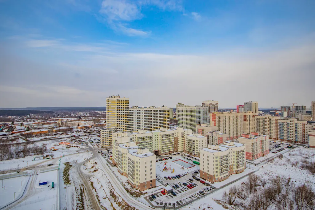 Квартира однокомнатная в Академическом, 38 м², Екатеринбург — вид из окна