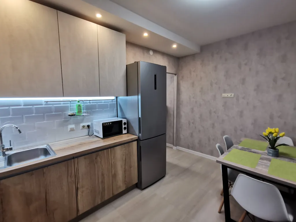 Квартира однокомнатная в Нижегородском, 46 м², Нижний Новгород — кухня