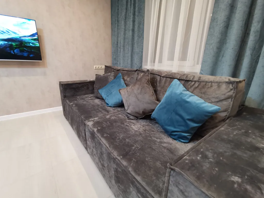 Квартира однокомнатная в Нижегородском, 46 м², Нижний Новгород — спальня