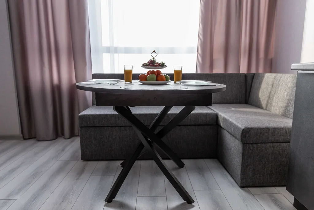 Квартира однокомнатная в Промышленном, 40 м², Самара — кухня, фото 8