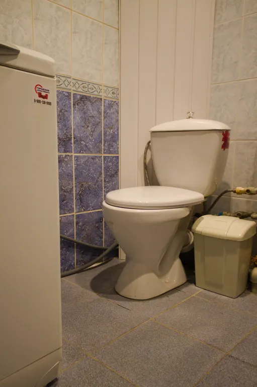 Квартира двухкомнатная на улице Кольцова, 51 м², Рыбинск — ванная комната