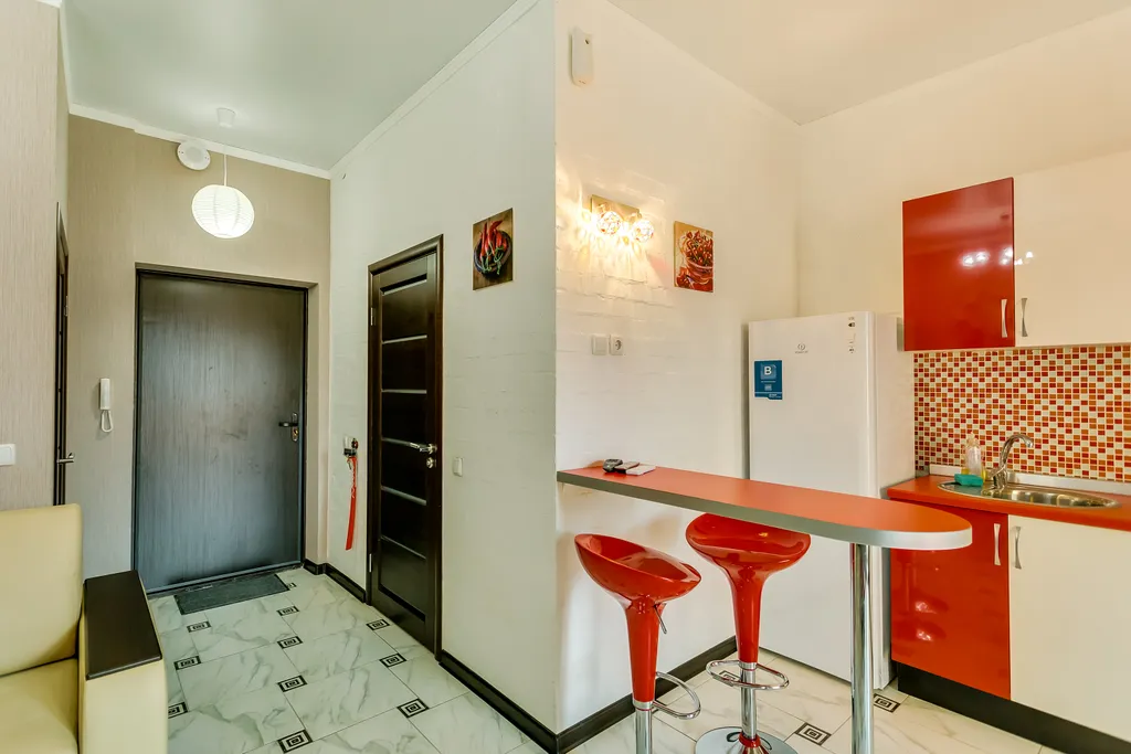Квартира однокомнатная на улице Варфоломеева, 48 м², Ростов-на-Дону — кухня
