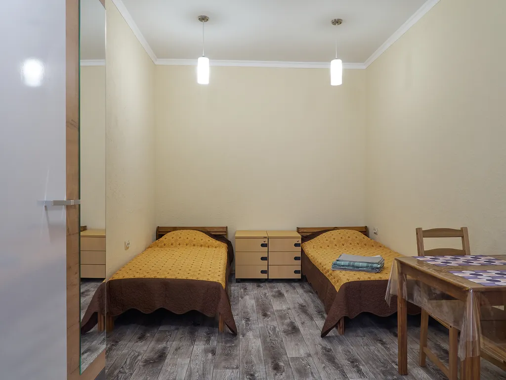 Квартира однокомнатная на улице Шаумяне, 25 м², Кисловодск — спальня
