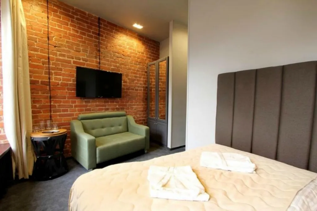 Двухместный номер с 1 кроватью Делюкс с джакузи