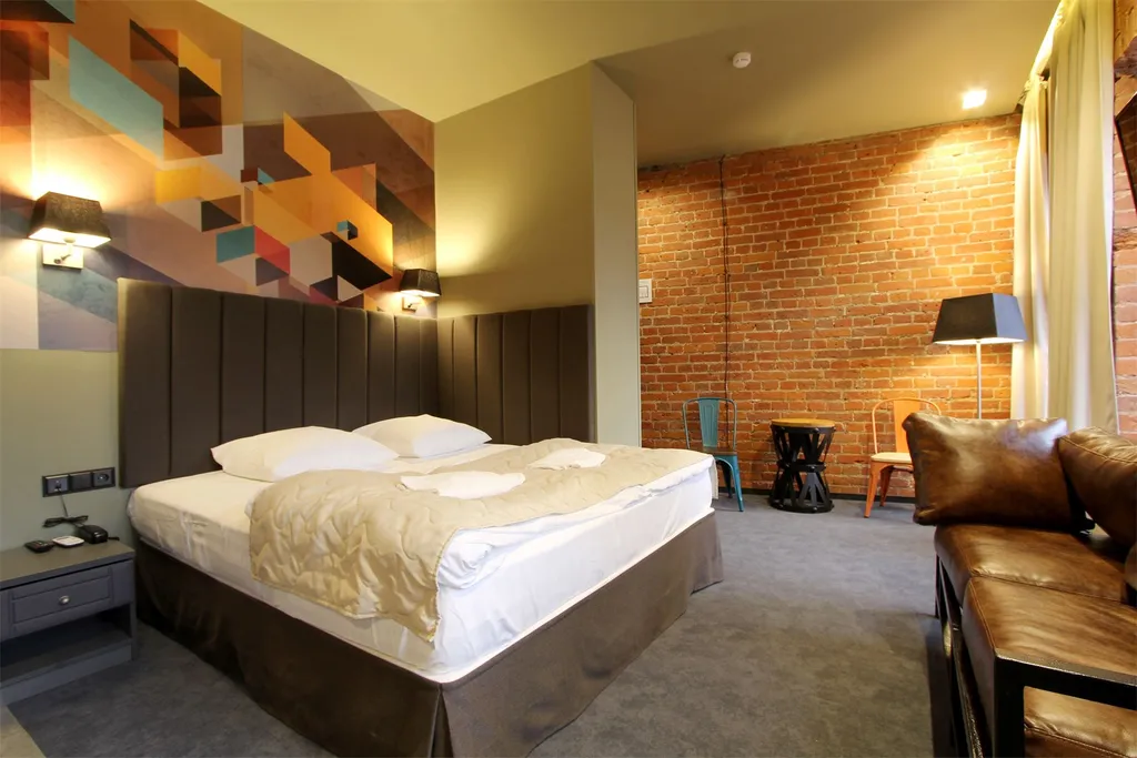 Двухместный номер с 1 кроватью Люкс с джакузи