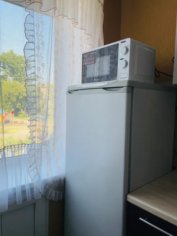 Квартира однокомнатная на улице Карла Либнехта, 35 м², Орехово-Зуево — кухня, фото 3