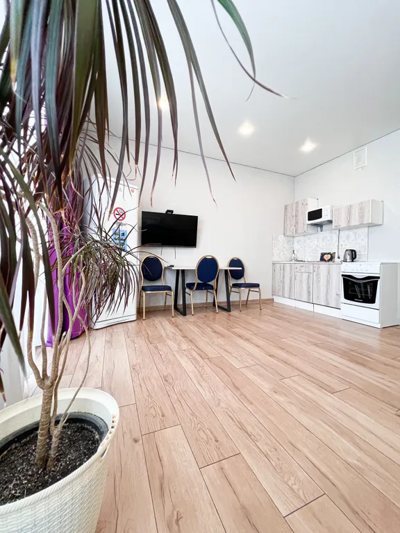 Студия однокомнатная в Октябрьском, 36 м², Иркутск — кухня, фото 5