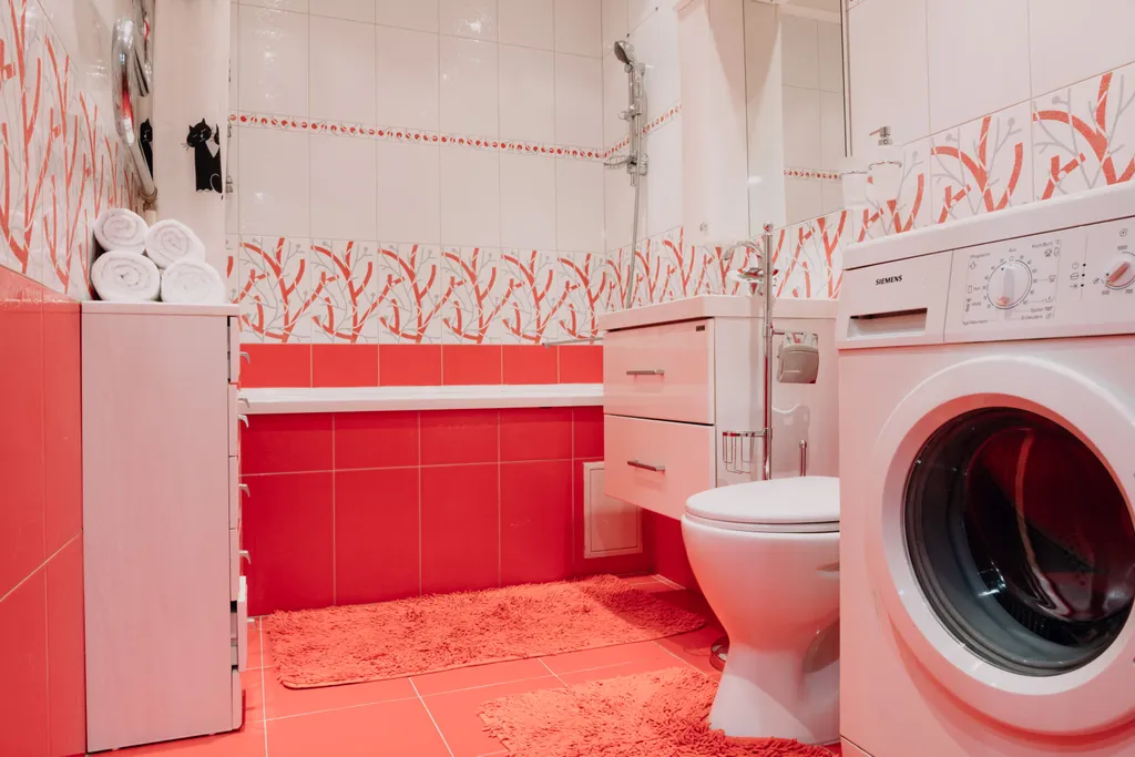 Апартаменты однокомнатные в Советском, 48 м², Красноярск — ванная комната, фото 5