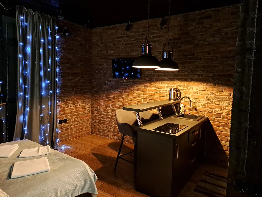 Студия однокомнатная на улице Стабильной, 30 м², Ростов-на-Дону — кухня, фото 4