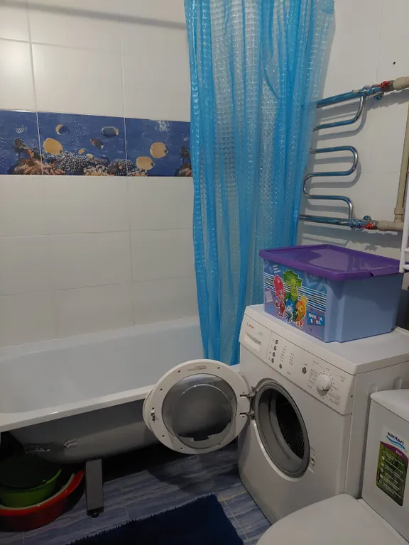Квартира двухкомнатная на улице Куйбышева, 44 м², Кисловодск — ванная комната