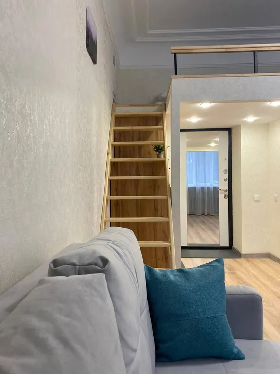 Квартира однокомнатная на улице Московской, 30 м², Киров — спальня, фото 2