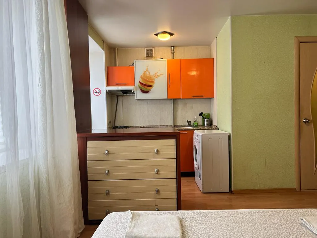 Студия однокомнатная в Советском, 30 м², Нижний Новгород — кухня
