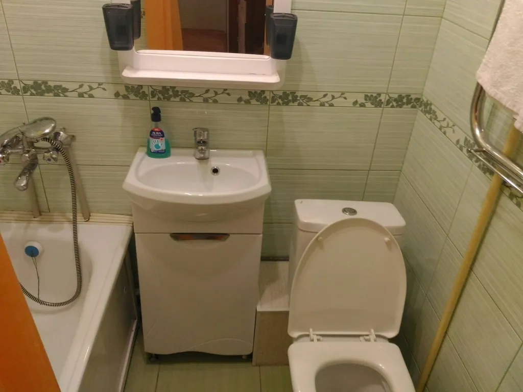 Студия однокомнатная в Советском, 30 м², Нижний Новгород — ванная комната