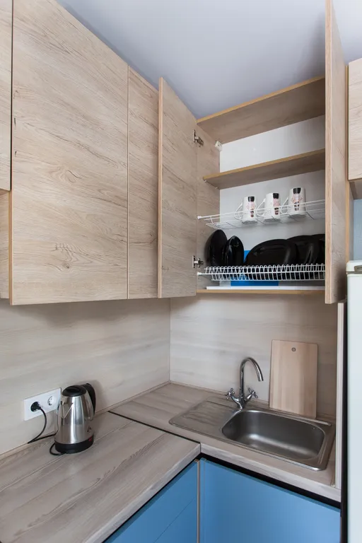 Квартира однокомнатная на улице Десятинной, 32 м², Великий Новгород — кухня