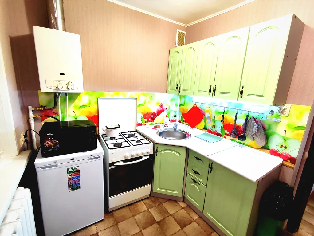 Квартира однокомнатная в Приокском, 32 м², Нижний Новгород — кухня, фото 2