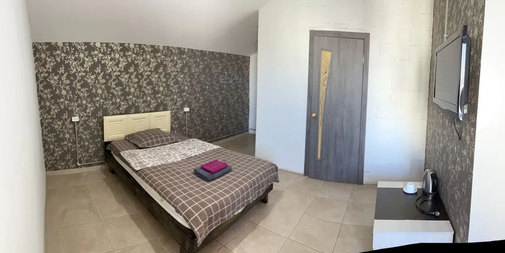 Двухместный номер с 1 кроватью Стандарт двухместный с двуспальной кроватью