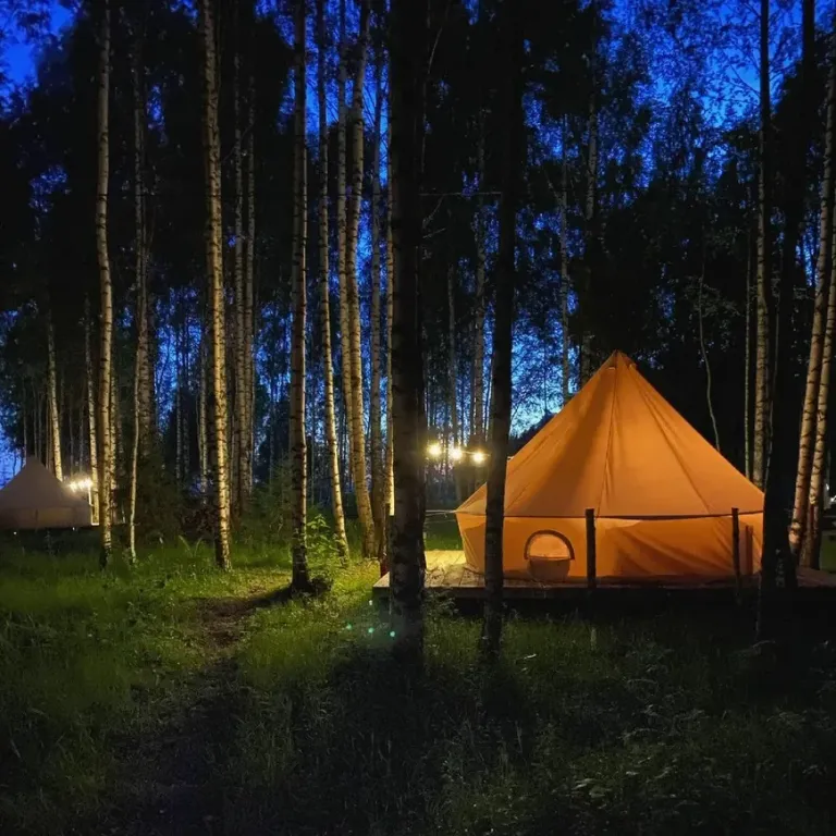 Берег Грифона. Глэмпинг • Эльфийская деревня