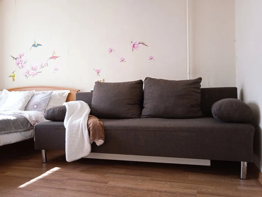 Квартира однокомнатная на улице Свердлова, 30 м², Ярославль — спальня, фото 2