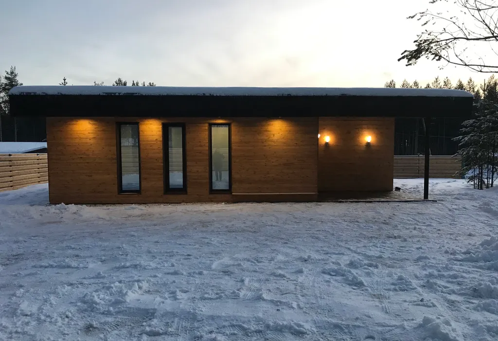Дом 7-местный на улице Мире, 95 м², Медвежьегорск — двор, фото 3